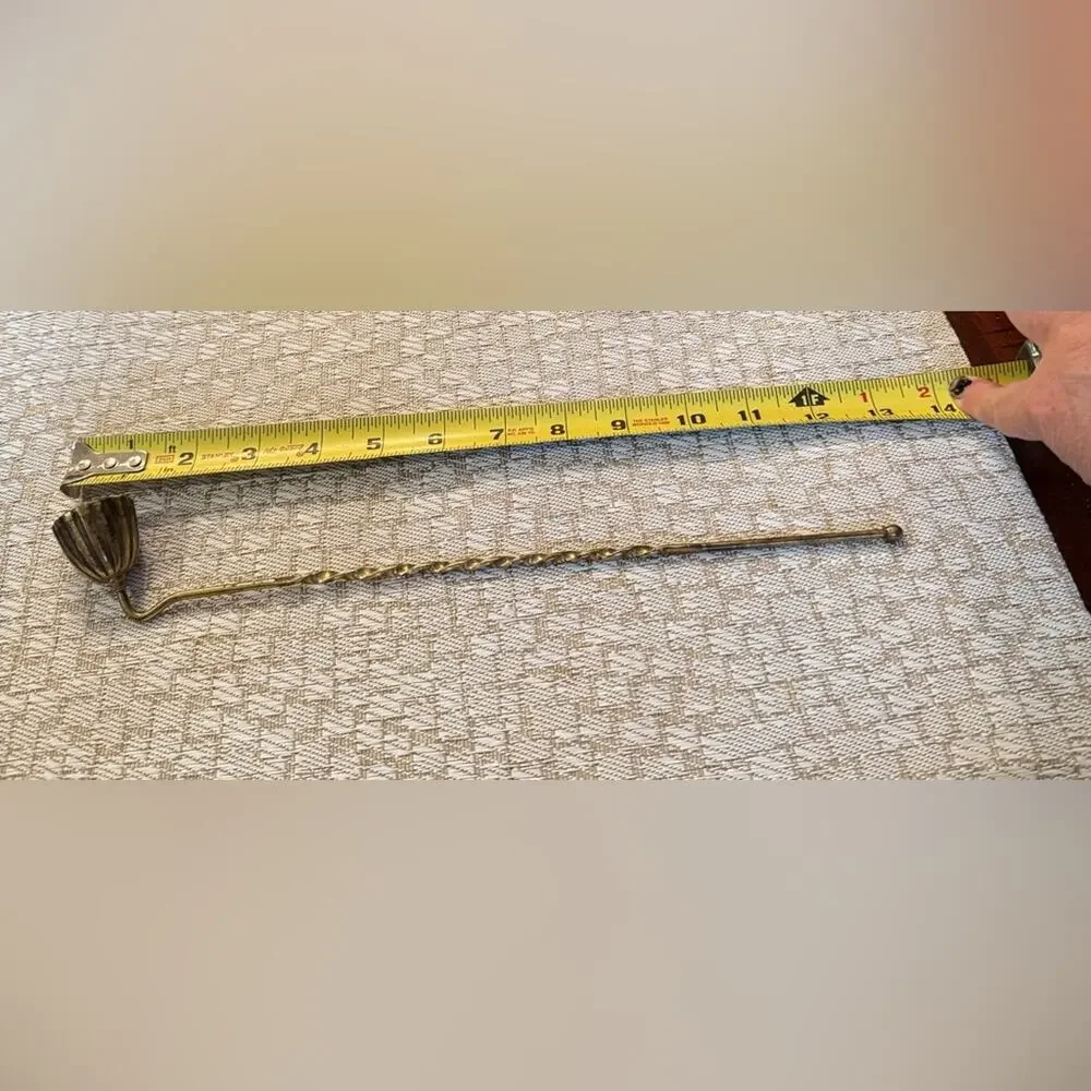 Elegant Gold Candle Snuffer
